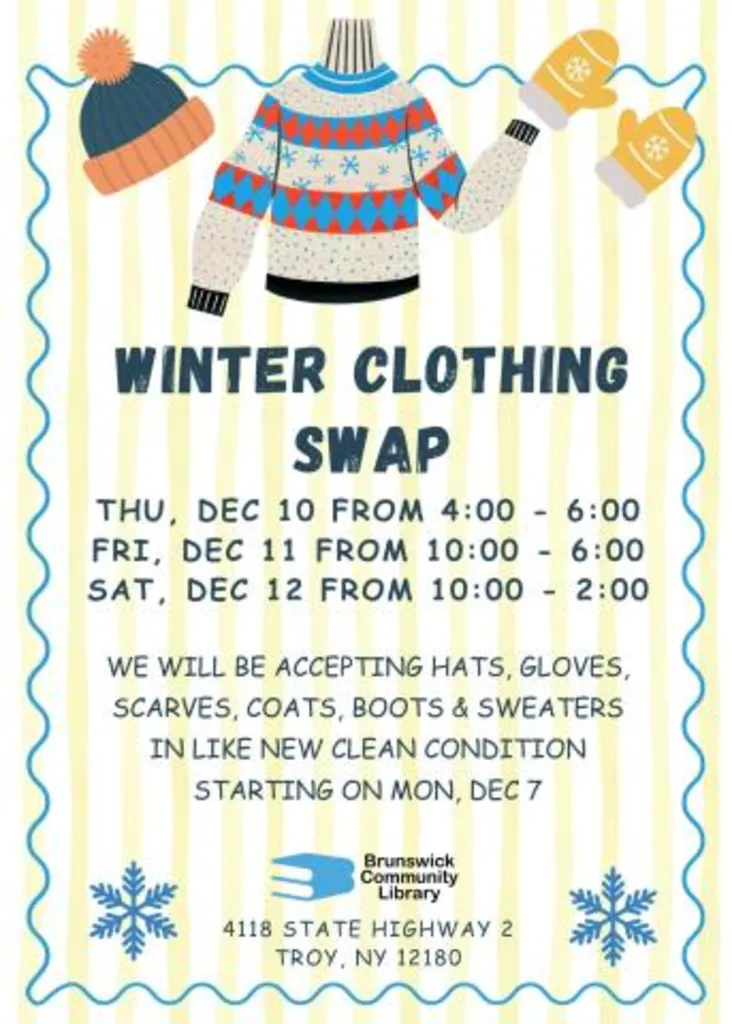 Winter Clothing Swap