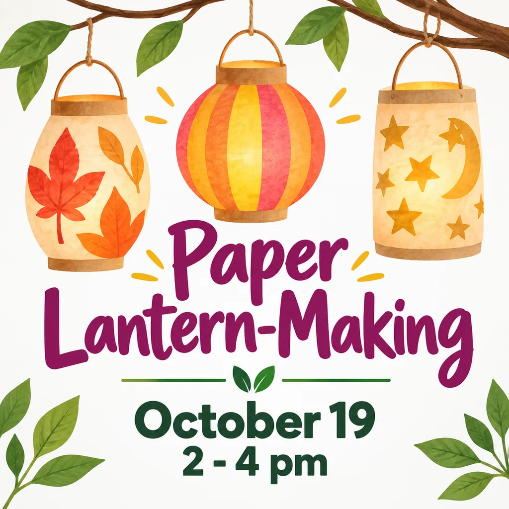Paper Lantern-Making: A Creative Community Arts Workshop