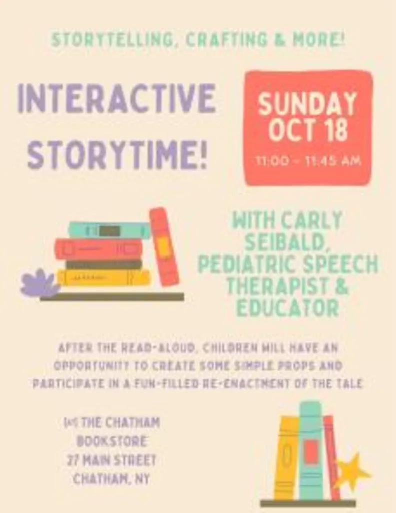 Interactive Storytime with Carly Seibald