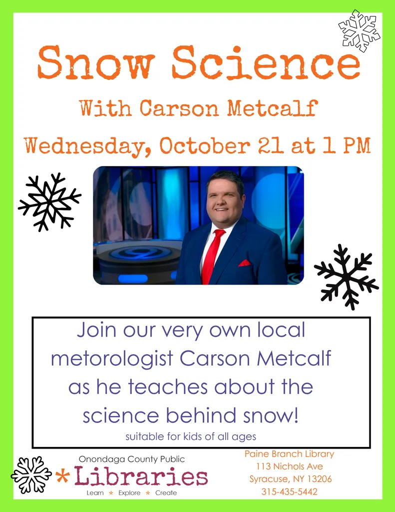 Snow Science with Carson Metcalf @ Paine
