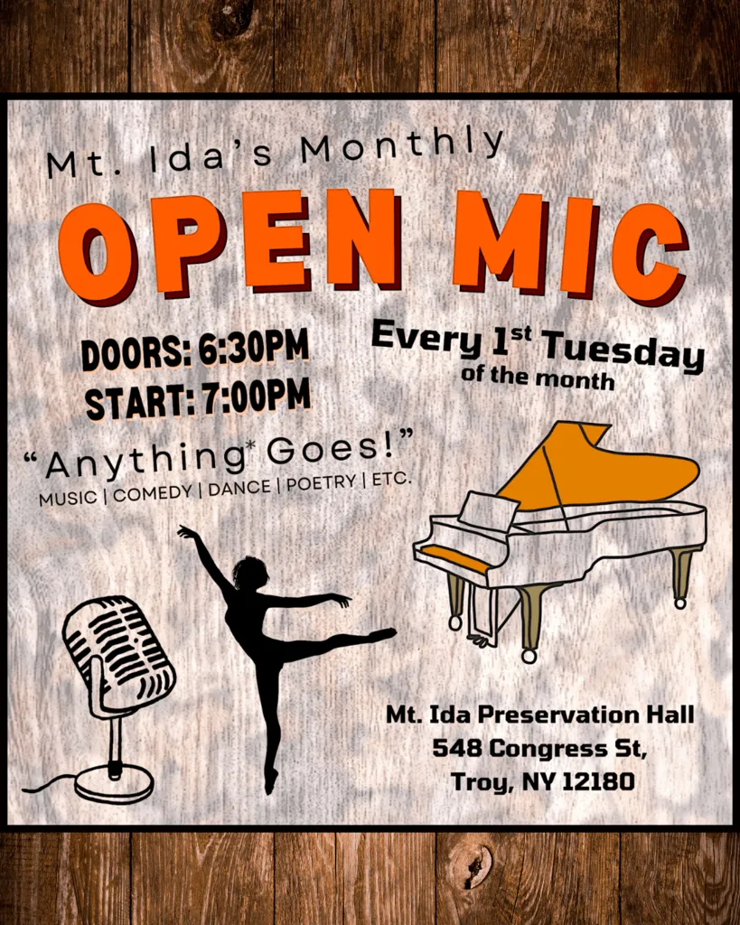 Mount Ida Open Mic