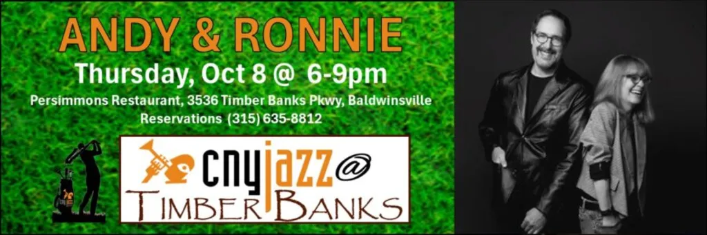 Jazz at Timber Banks - Oct 8 - CNY Jazz
