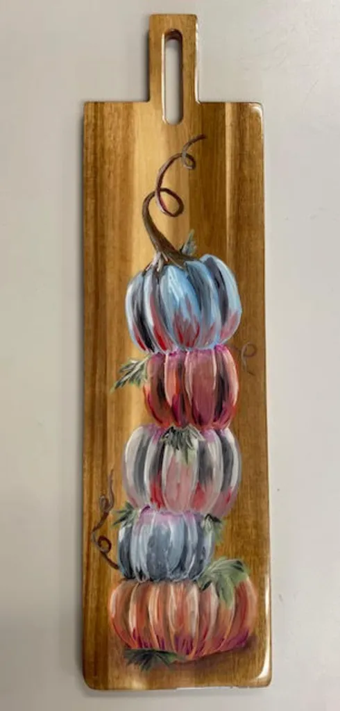 Pumpkin Stack Charcuterie Board Paint, Pour, & Sip Event! 10/5/26 @ 6:00pm