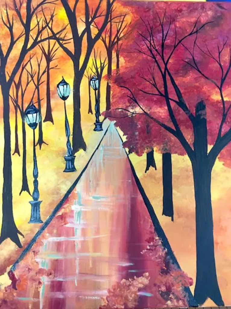 Autumn Bliss Paint & Sip Event 10/9/26 @ 6:30pm