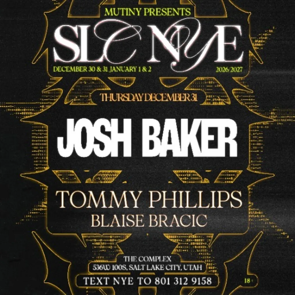 Josh Baker: SLC NYE 12/31