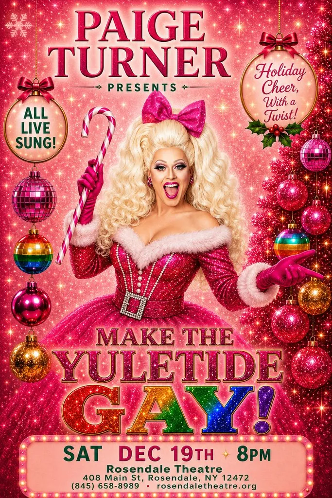 MAKE THE YULETIDE GAY! Starring PAIGE TURNER