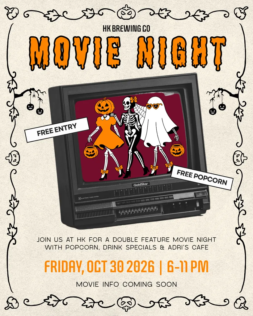 Halloween Movie Night: Double Feature