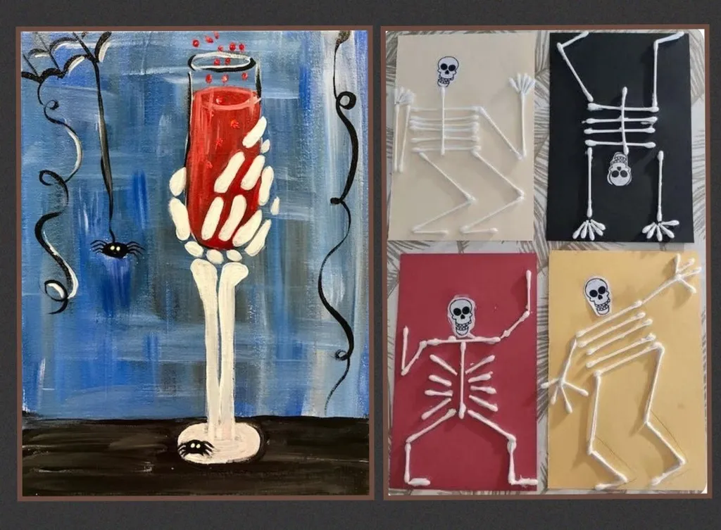 Art Workshops for Kids: Skeletons! 10/17/26