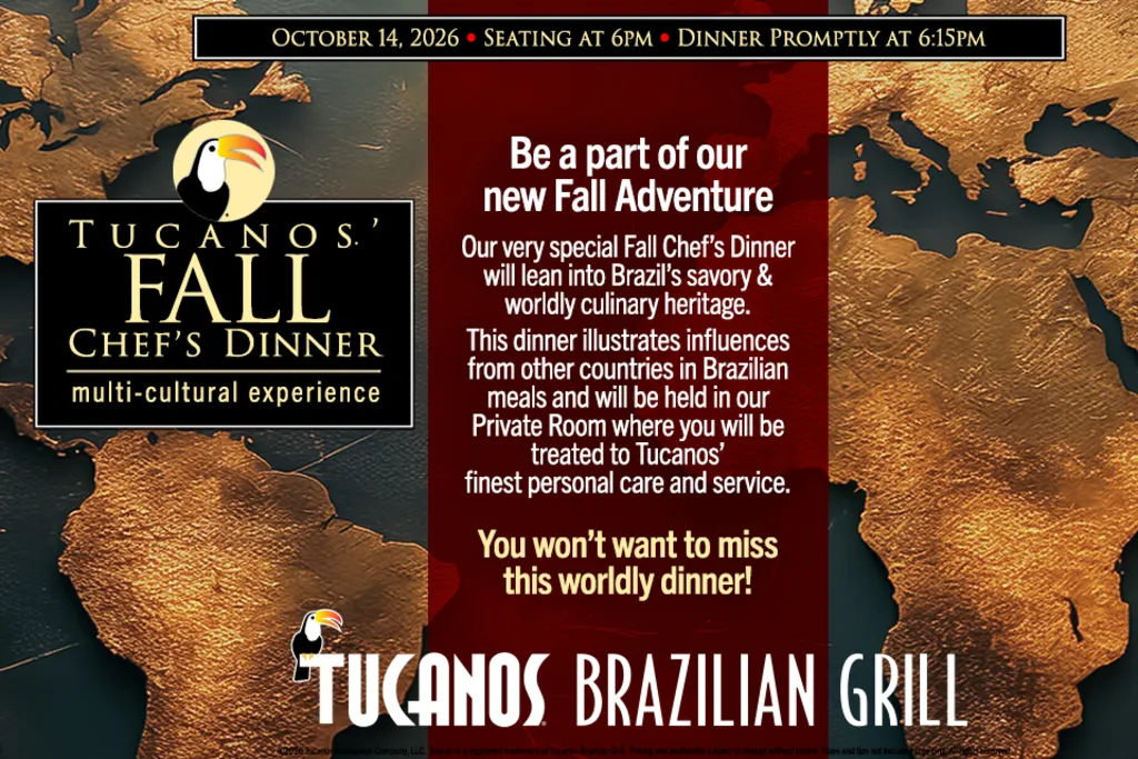 Fall Chef’s Dinner at Tucano’s