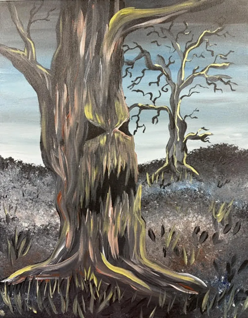Haunted Grove Paint & Sip Event 10/23/26 @ 6:30pm