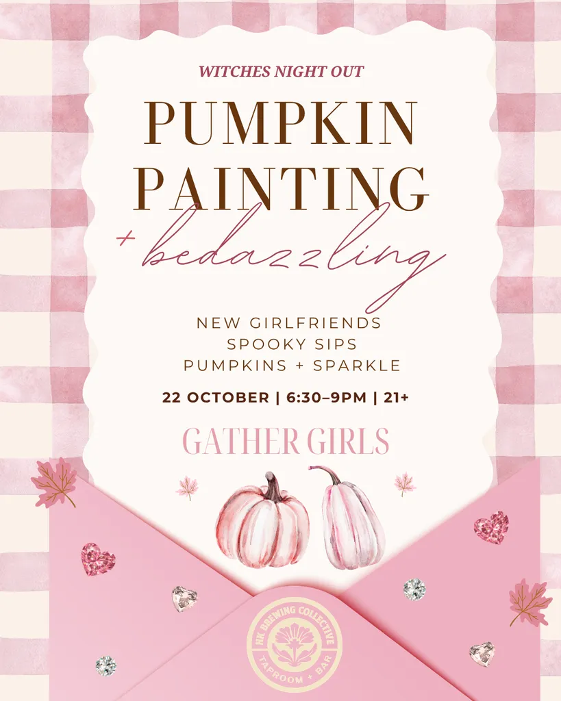 Pumpkin Painting & Bedazzling with Gather Girls