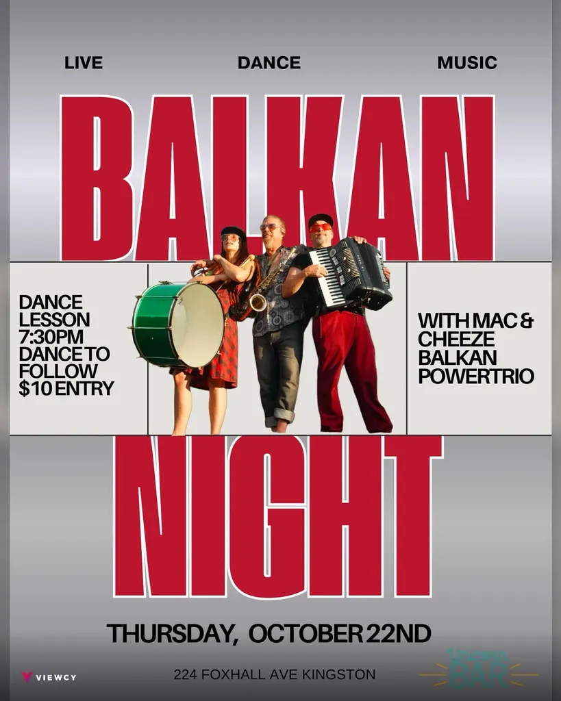 Balkan Night with MacNCheez Balkan Power Trio