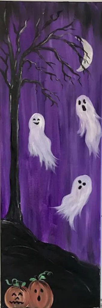 Just Ghostly Paint & Sip Event 10/25/26 @ 3:30pm
