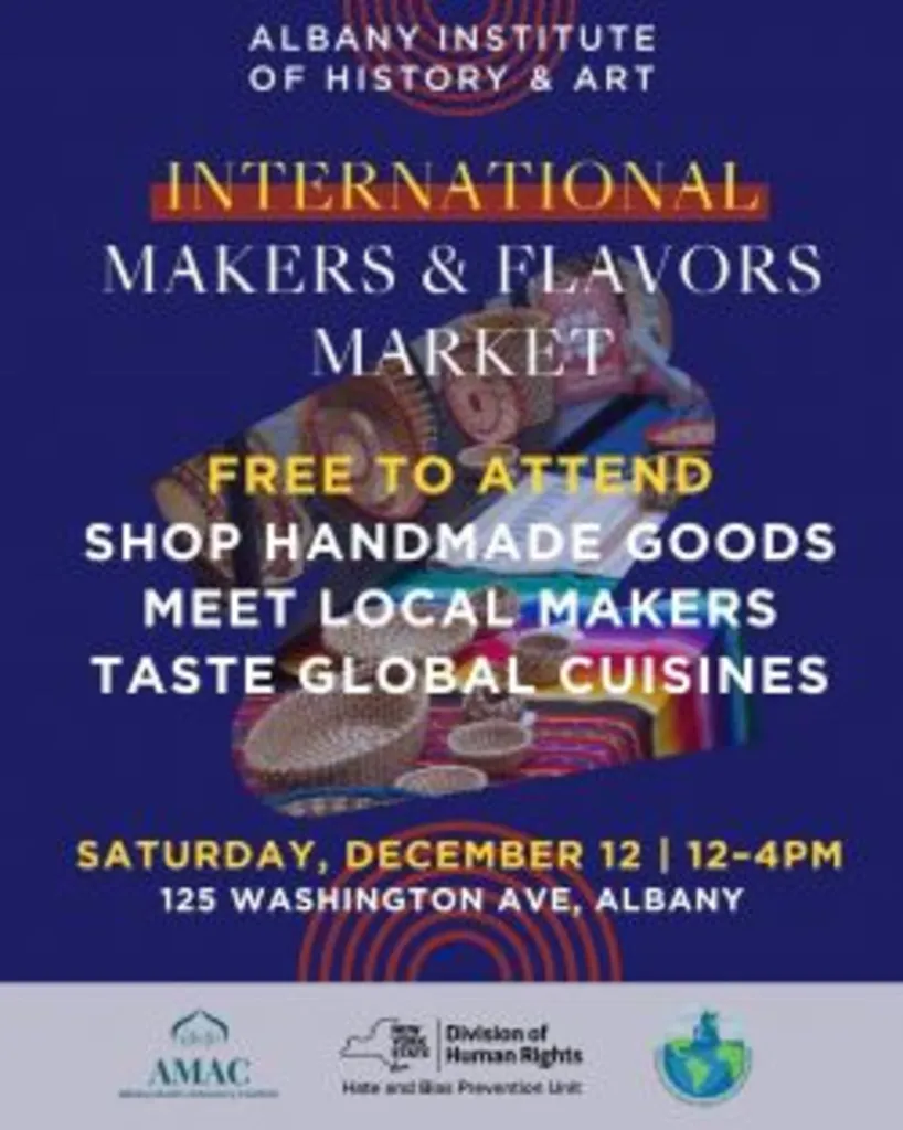 International Makers & Flavors Market - Presented by the Albany Muslim Advocacy Coalition (AMAC) and Refugee and Immigrant Support Services of Emmaus (RISSE)