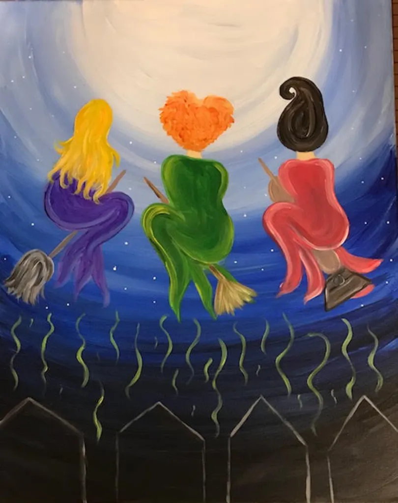 Hocus Pocus Paint & Sip Event 10/31/26 @ 6:30pm
