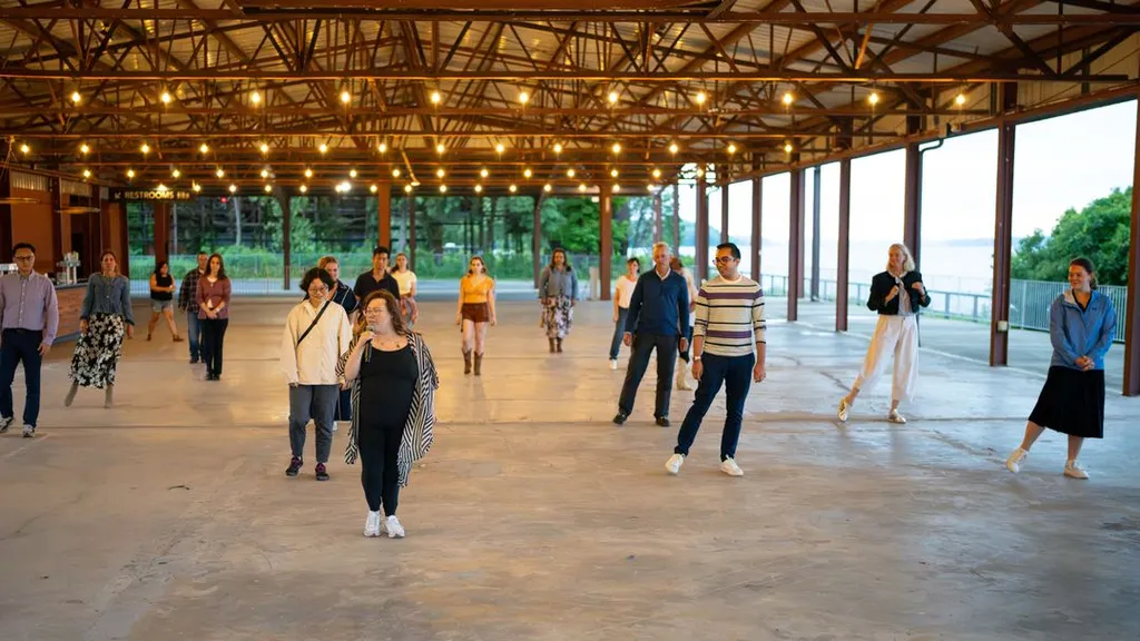 October 6: Line Dancing on the River