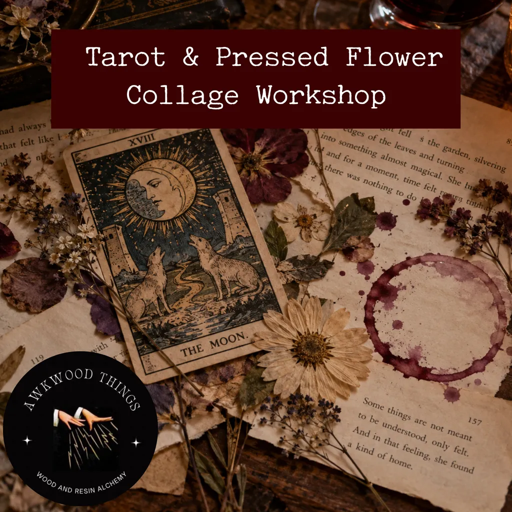 Tarot & Pressed Flower Collage Workshop