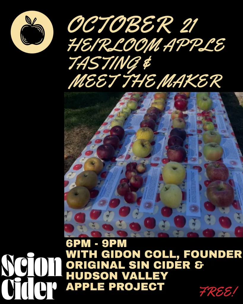 Heirloom Apple Tasting & Meet The Maker