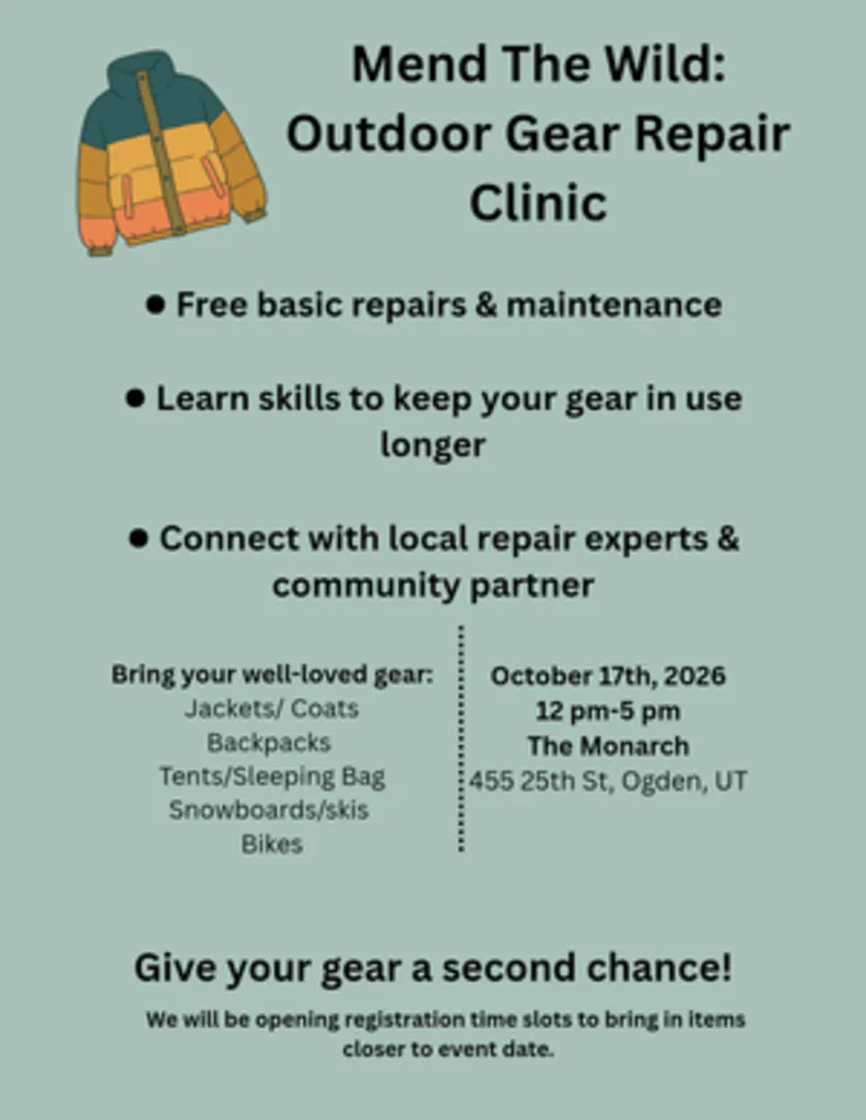 Mend The Wild: Outdoor Gear Repair Clinic