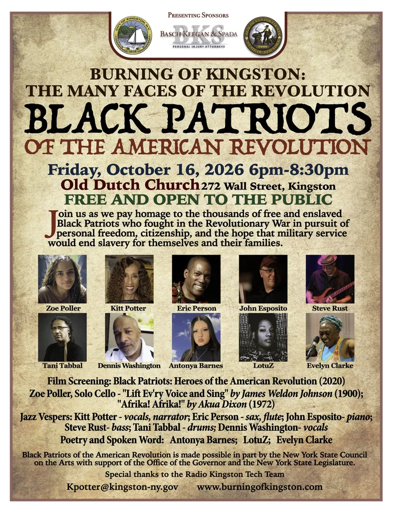 Burning of Kingston: The Many Faces of the Revolution — Black Patriots of the American Revolution