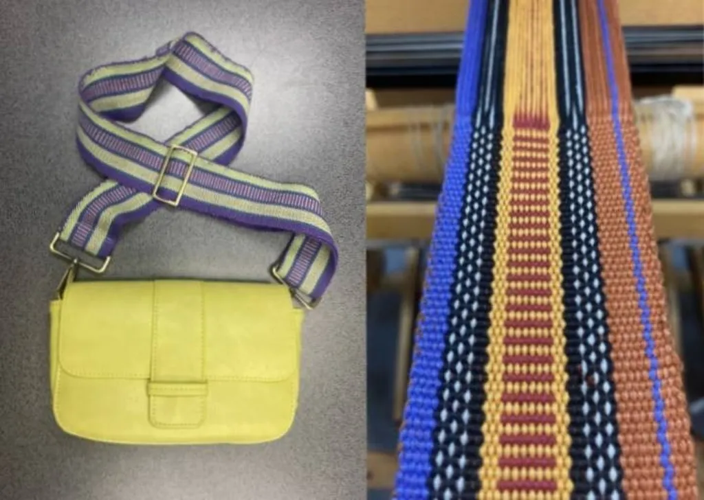 Warp-Faced Weaving: Shoulder Bag and Guitar Strap or Tote Bag with Straps