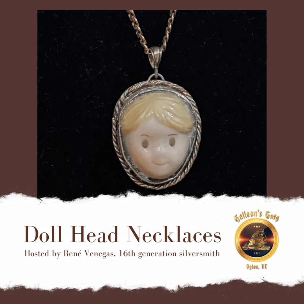 Upcoming Creepy Doll Head Necklace on Fri Oct 16 from 7-9pm (Taught by Rene, in the classroom, $65)