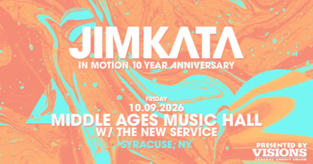 PRESENTED BY VISIONS FCU Jimkata w/ The New Service