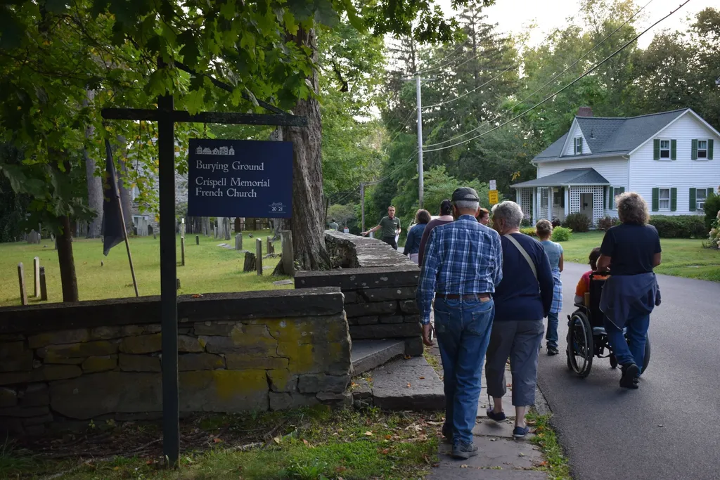 "Or Give Me Death: An (Educational) Tour of the Historic Burying Ground," led by HHS's Tours & Interpretation Coordinator, Zack Veith
