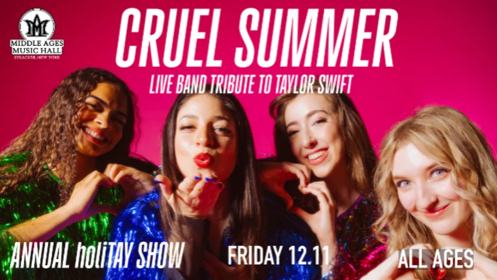 Visions FCU Presents: Cruel Summer - A Tribute to Taylor Swift