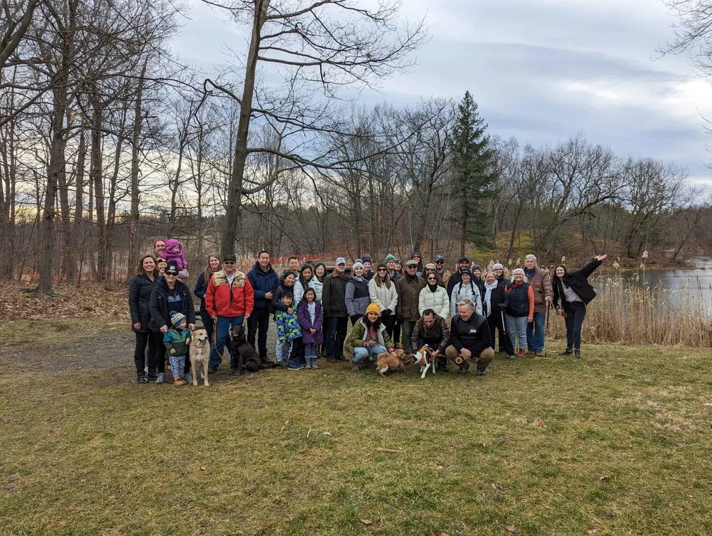 First Day Hike with the “Dogs of Olana”