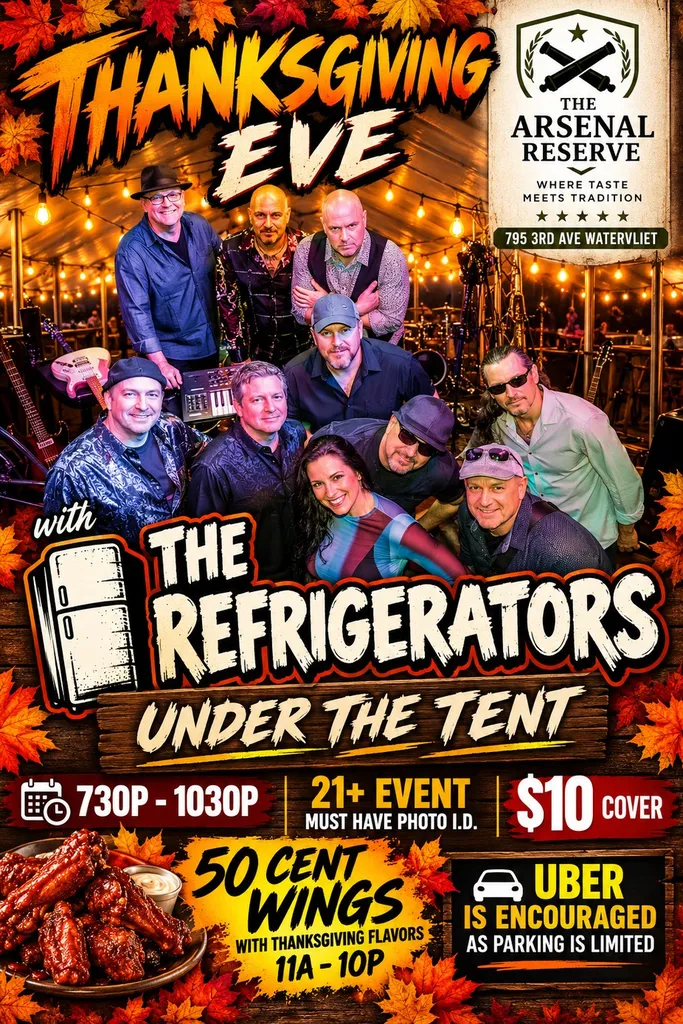 Thanksgiving Eve with The Refrigerators