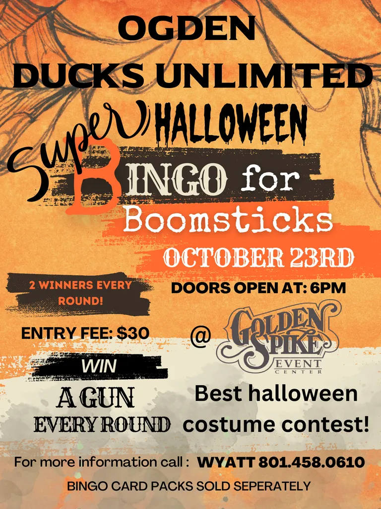 Ogden Super Bingo for Boomsticks