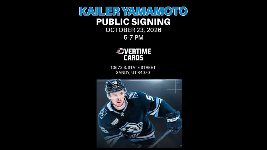 Kailer Yamamoto Signing Event