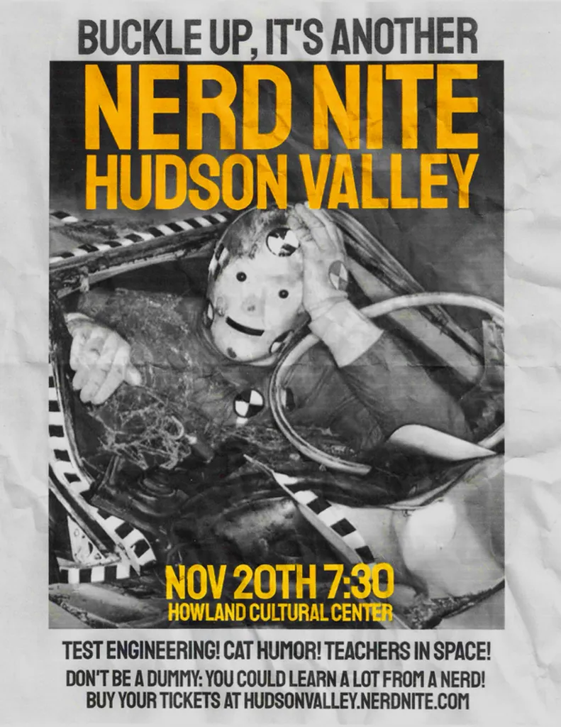 Nerd Nite Hudson Valley #16 Crash Test Smarties!