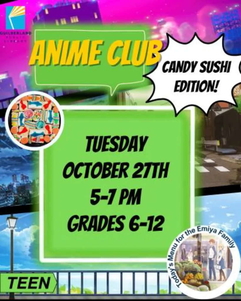 Teen Anime Club: Candy Sushi Edition