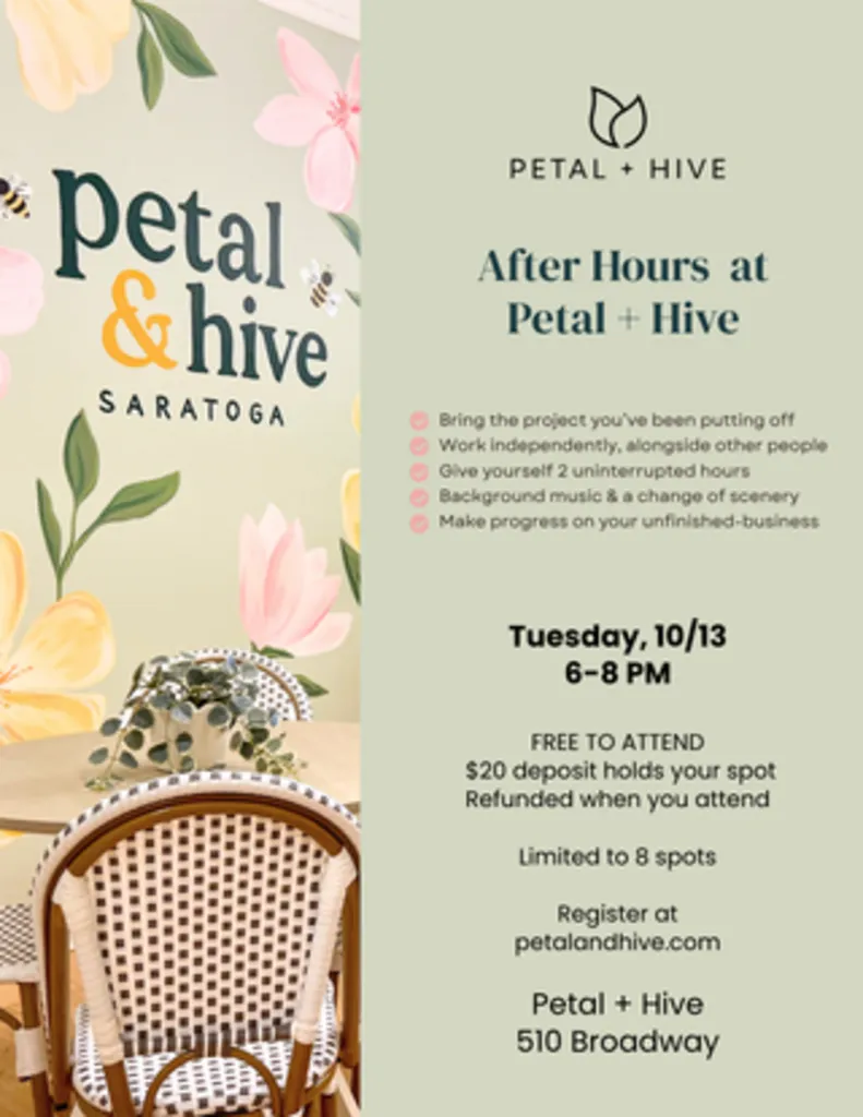After Hours at Petal + Hive: Make Time for What Matters to You