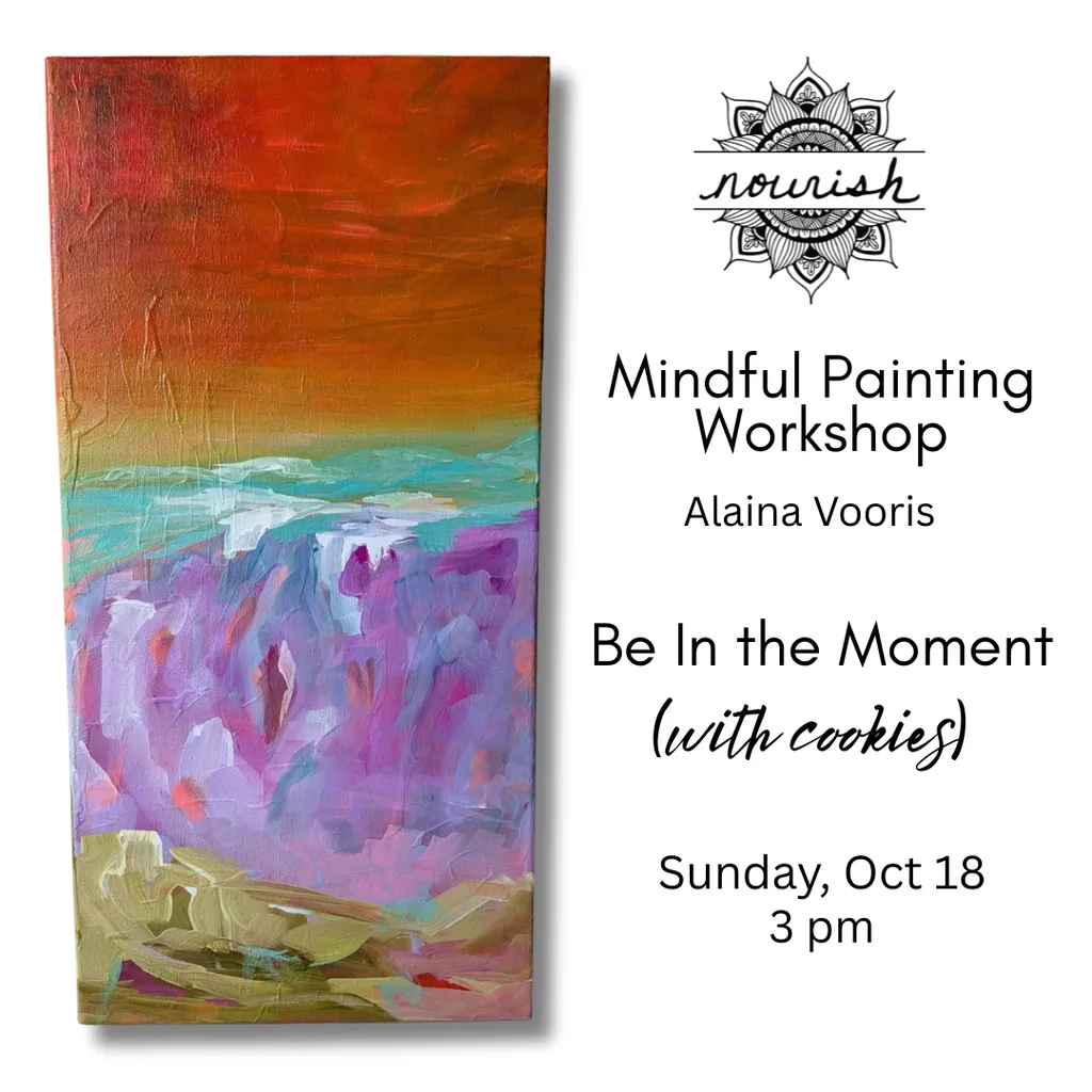 Mindful Painting 10/18/26 @ 3 pm (provides 12 meals)