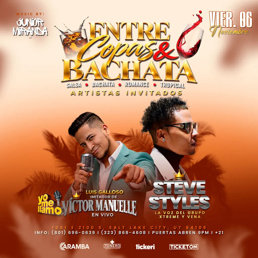 Entre copas y bachata