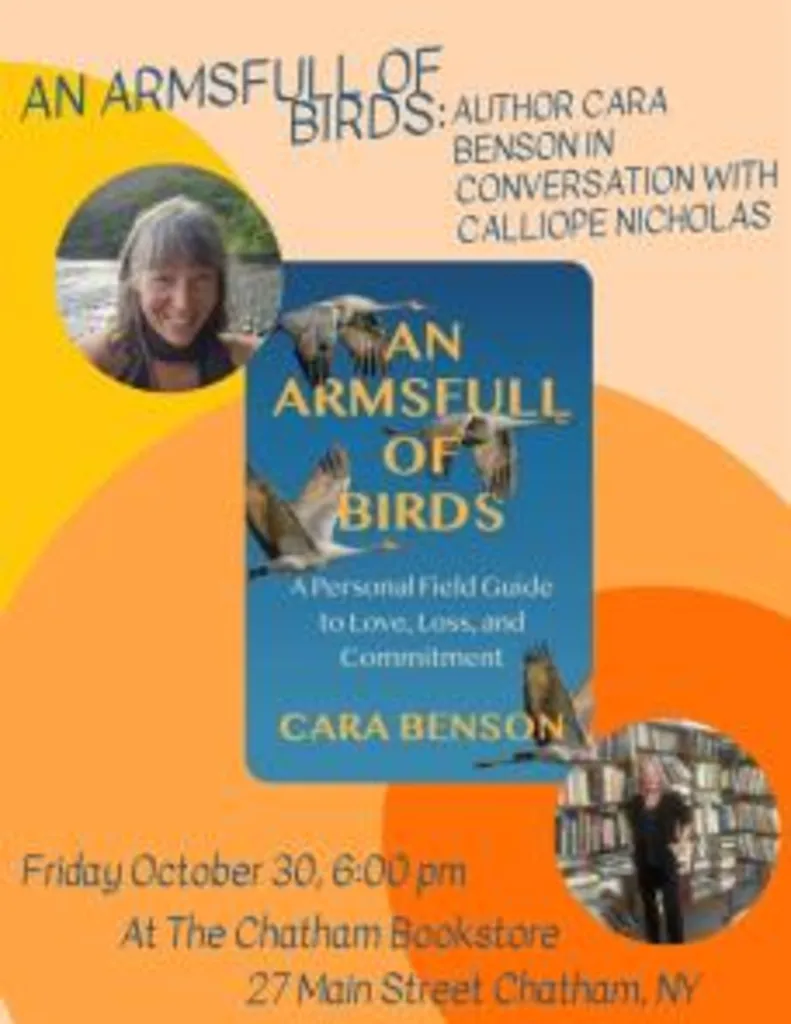 Author Event: An Armsfull of Birds by Cara Benson