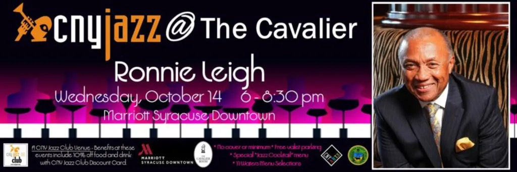 CNY Jazz at the Cavalier: Ronnie Leigh