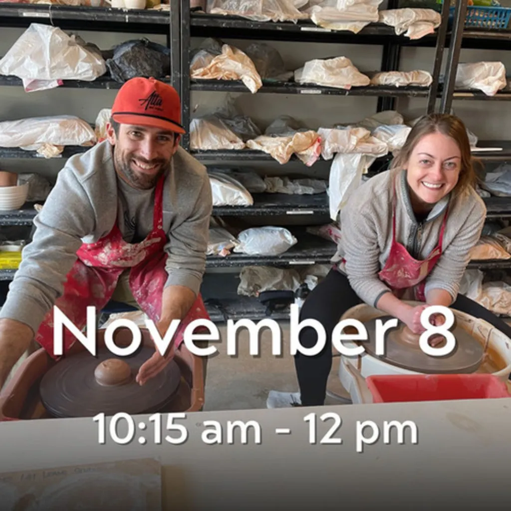 Try It Out Pottery Class - Sunday, November 8, 10:15 am-12 pm