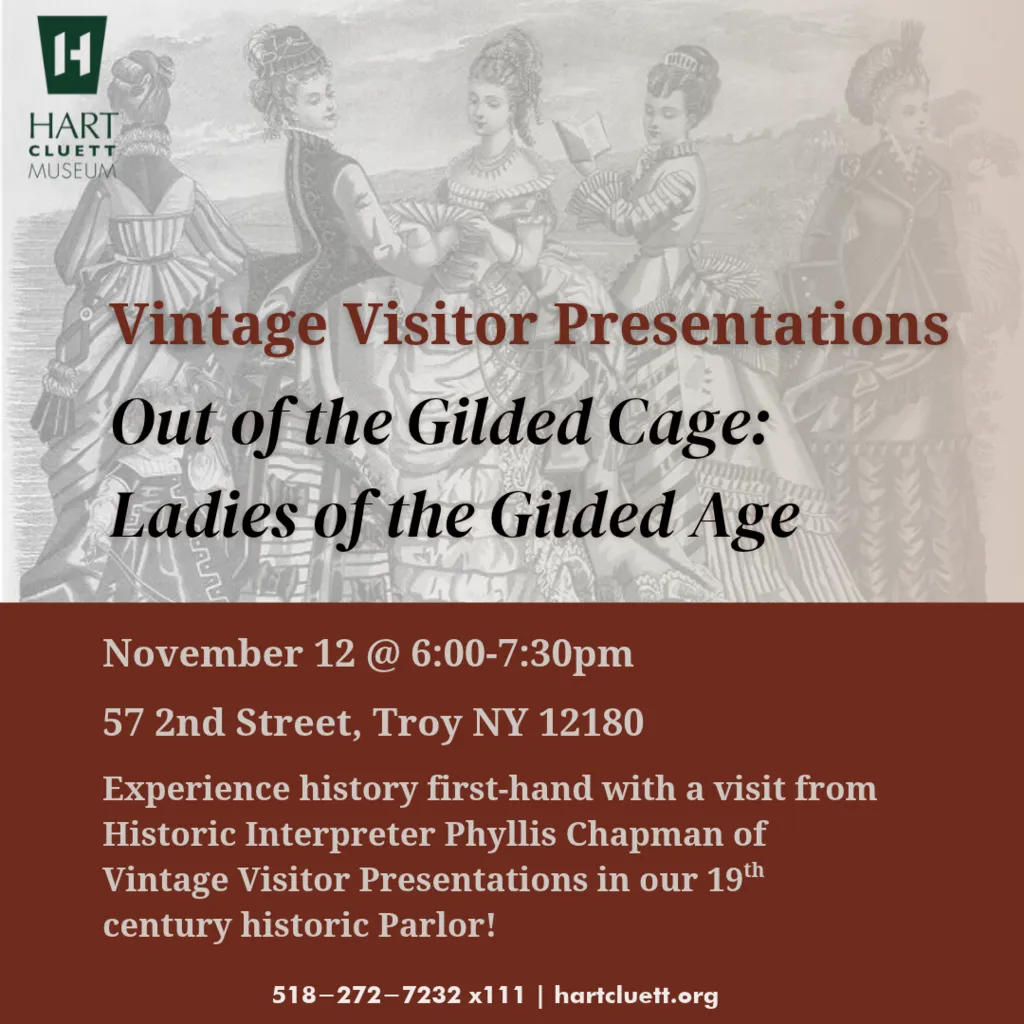 Out of the Gilded Cage: Ladies of the Gilded Age