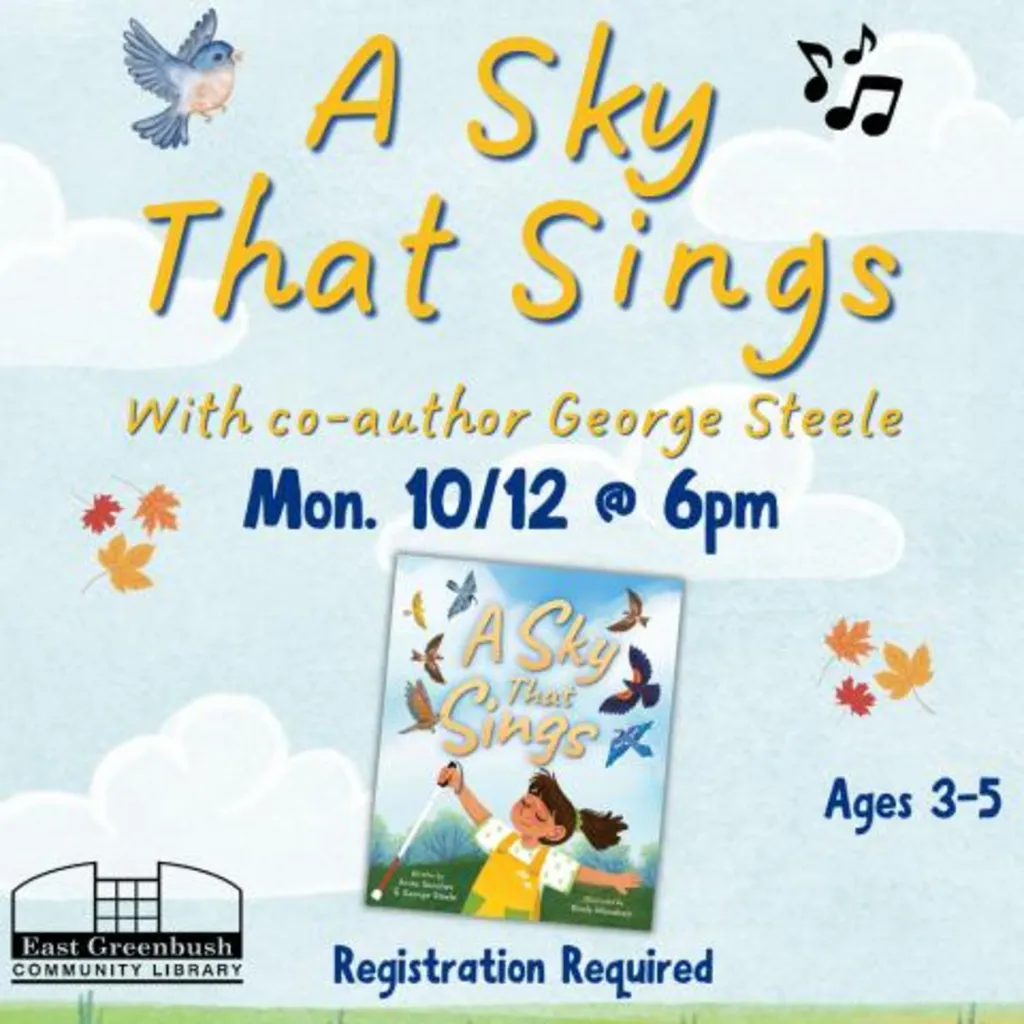 A Sky That Sings with co-author George Steele (ages 5+)