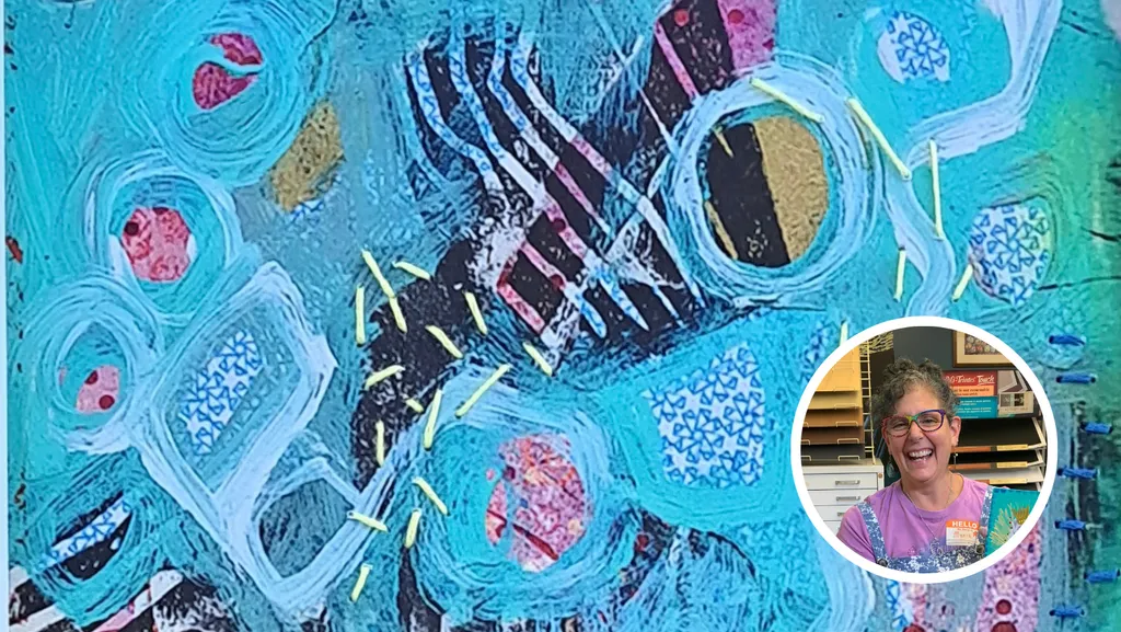 Mixed Media with Hand Stitching with Maria DeAngelo