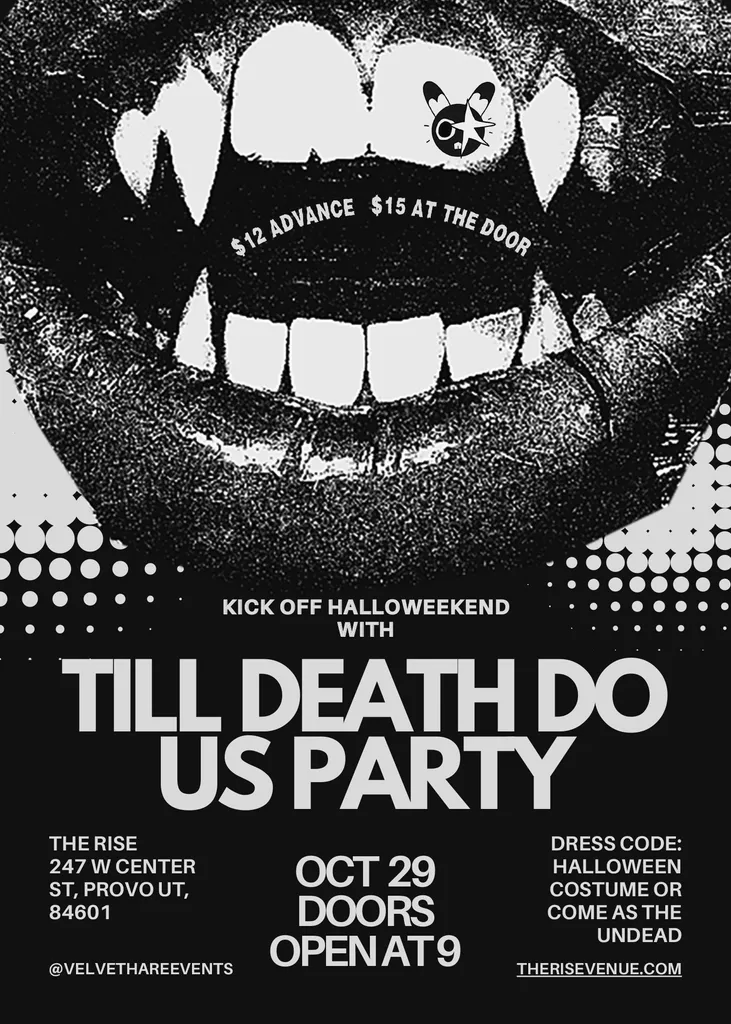 Till Death Do us Party by Velvethareevents