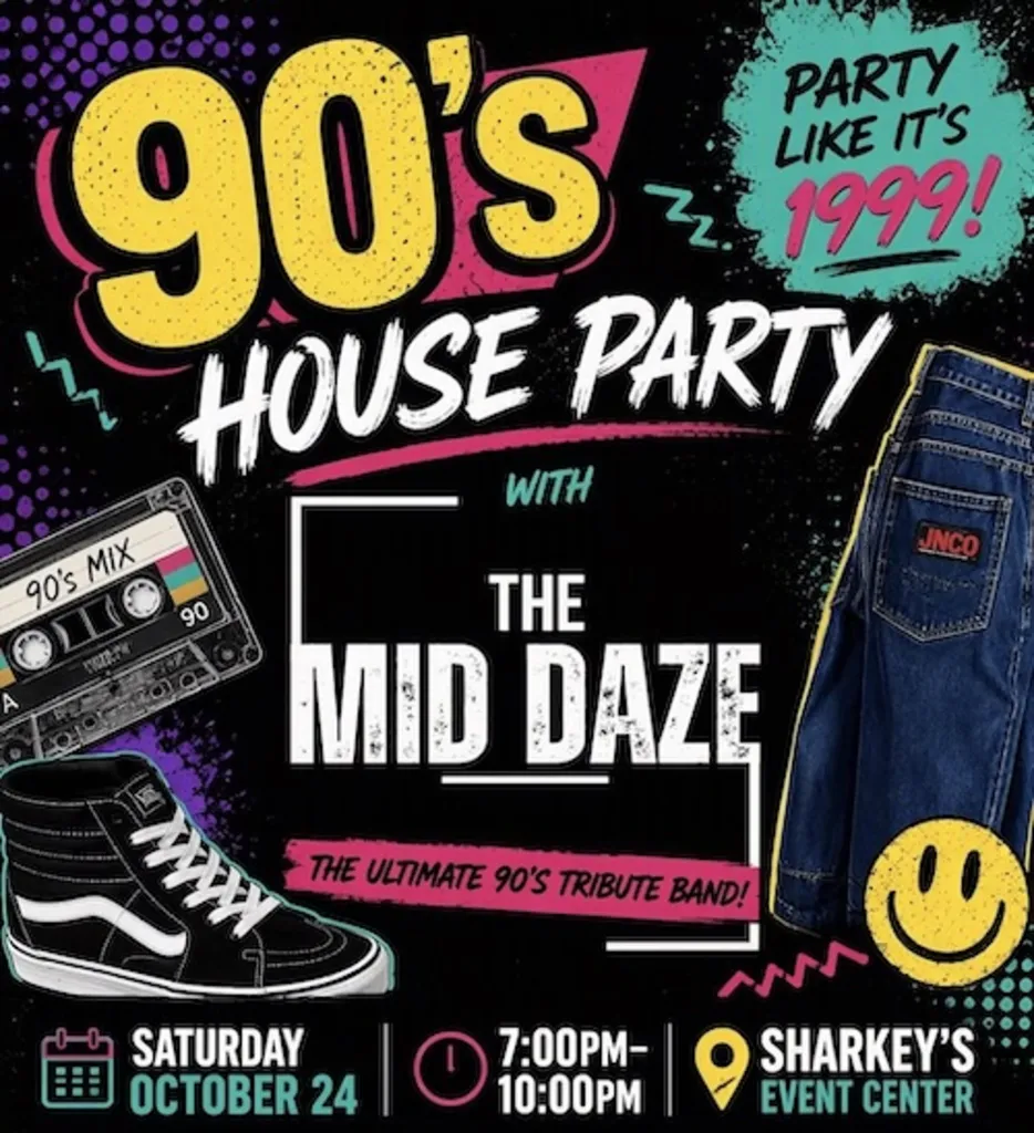 The 90’S House Party With The Mid Daze