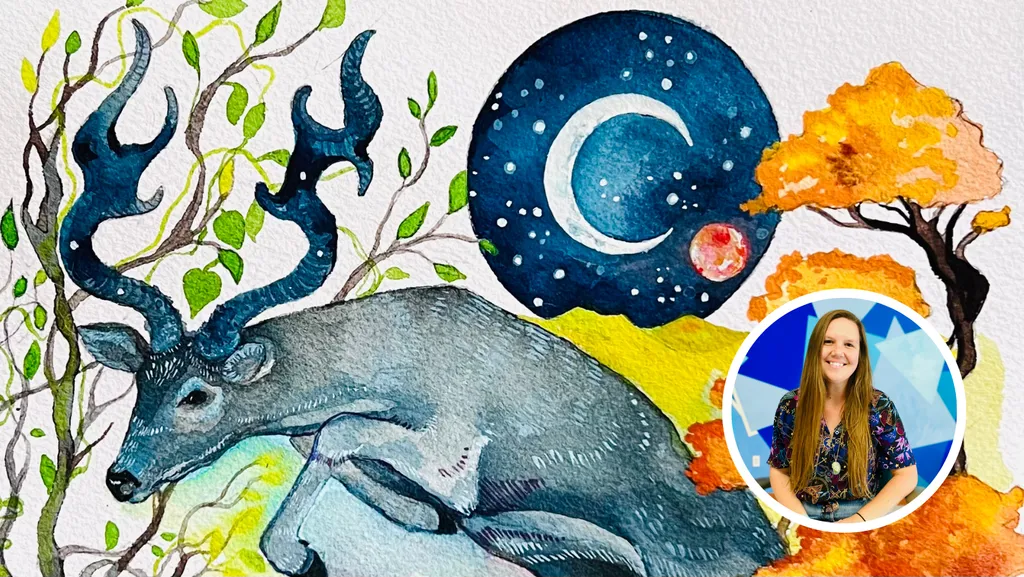 Magical Menagerie - Creating Fantasy Animals in Watercolor with Aly Parrott