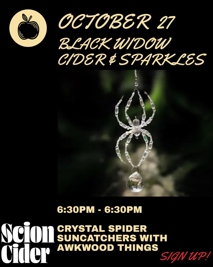 Black Widow Cider & Sparkles