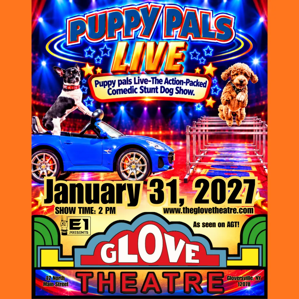 PUPPY PALS LIVE: THE ACTION PACKED COMEDIC STUNT DOG SHOW! — The Glove Theatre
