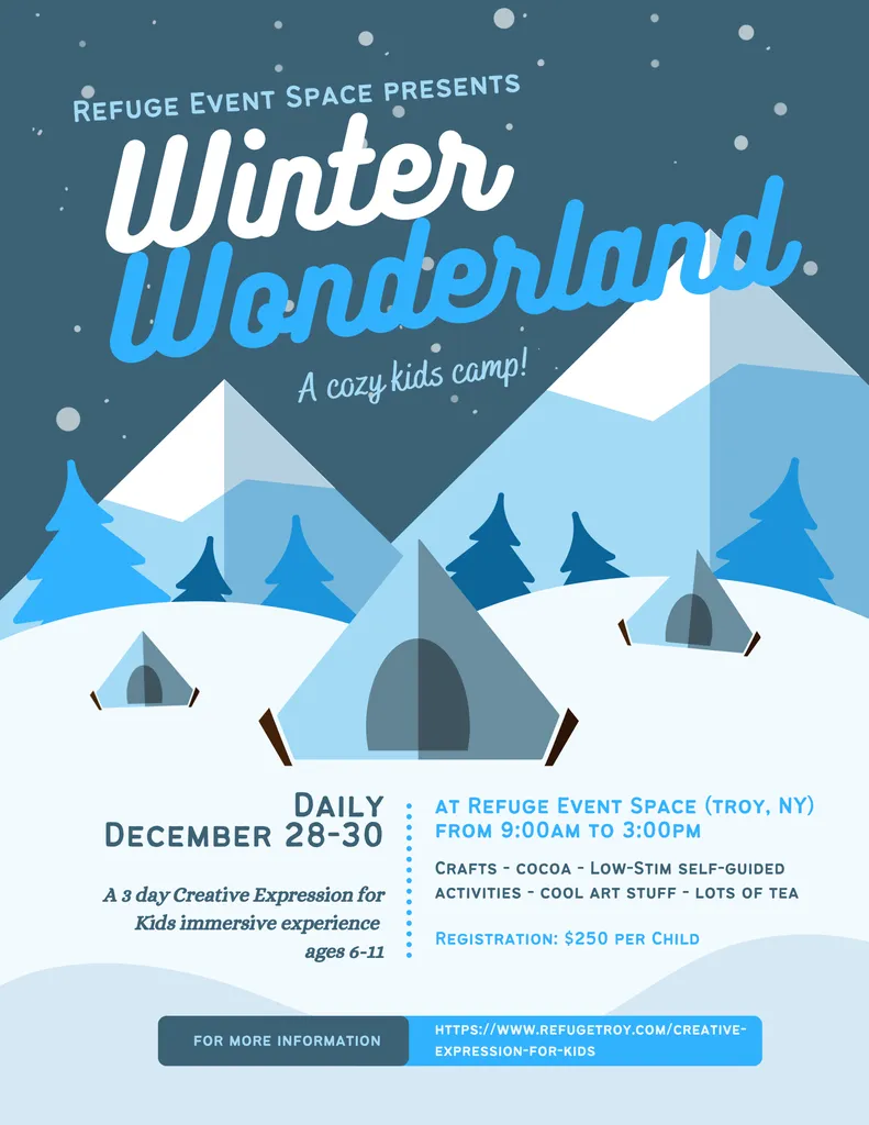 Winter Wonderland - A Creative Expression for Kids Immersive art Experience